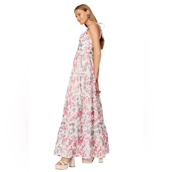Dress The Population Floral Pearl Maxi Dress - Picture 3 of 8
